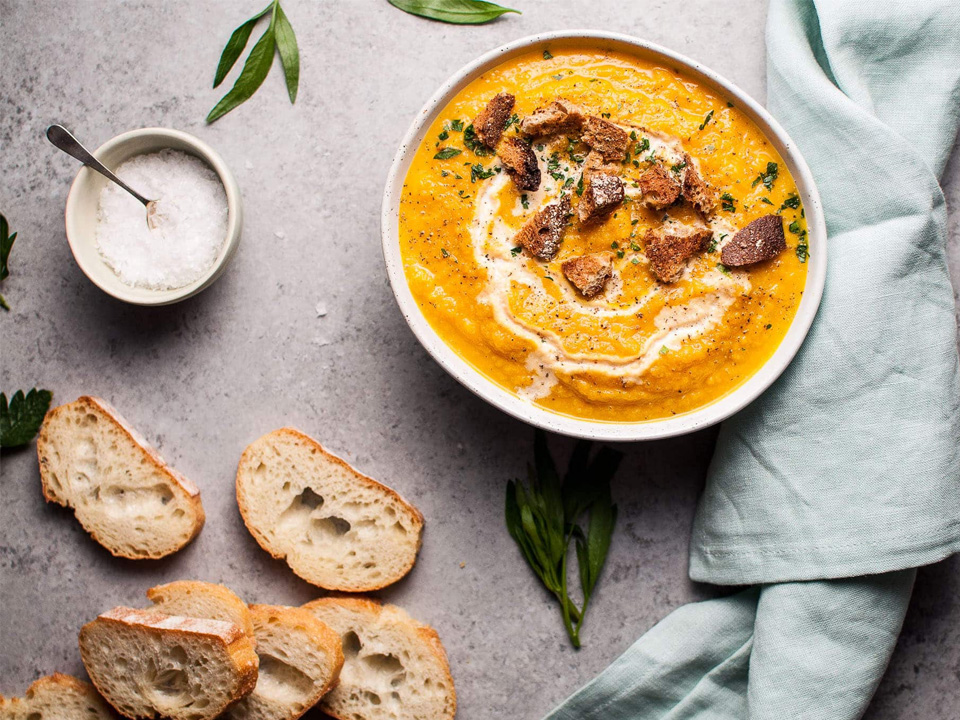 Pumpkin and Turnip Soup