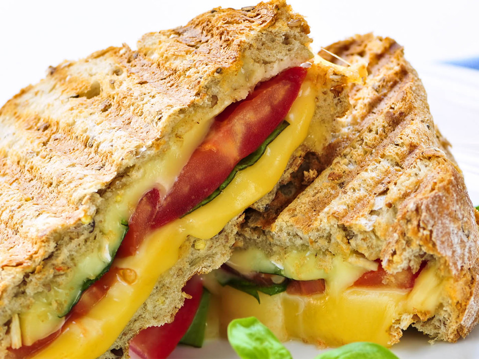 Sprout coleslaw sandwich