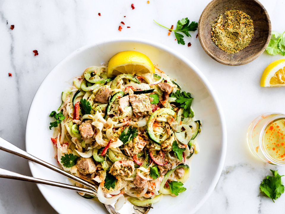 Vegetable Salad in Garlic & Chili Dressing
