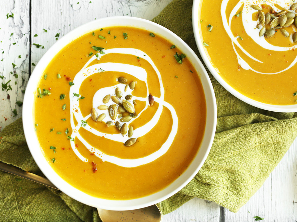Velvety Pumpkin Soup